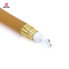 D22mm Cosmetic Airless Pump Plastic Tube 30ml Eye Cream Tube With Double Roller Ball