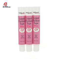 D22mm Empty Roller on Skin Adhesive Tube 30ml Skin Care Plastic Tube With 3 Roller Ball