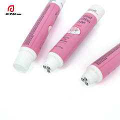D22mm Empty Roller on Skin Adhesive Tube 30ml Skin Care Plastic Tube With 3 Roller Ball