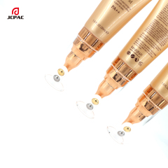 D30mm Cosmetic Airless Pump Plastic Tube 30ml Facial Moisturizing Essence Tube With Double Roller Ball