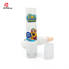 30ml Cosmetic Soft Tube For Liquid Foundation Liquid Makeup Plastic Tube With Sponge