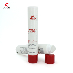 Round 100ml Cosmetic Lotion Tube with Roller Ball Applicators Deodorant Tube Package