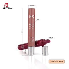 Best selling Cosmetic Containers Soft Tube Silicone Applicator Lip Oil Squeeze Tubes Lip Gloss Balm Tubes
