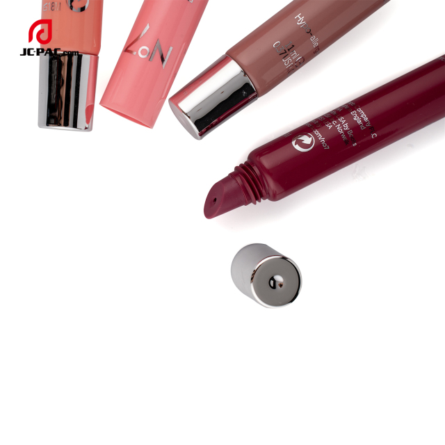 Best selling Cosmetic Containers Soft Tube Silicone Applicator Lip Oil Squeeze Tubes Lip Gloss Balm Tubes