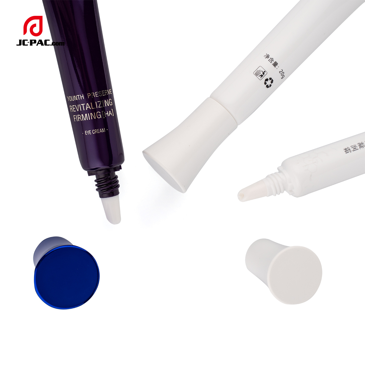 10ml 15ml Cosmetic Lip Gloss Lip Balm Container Plastic Soft Tube with Nozzle for Eye Cream Screen Printing Packaging Makeup