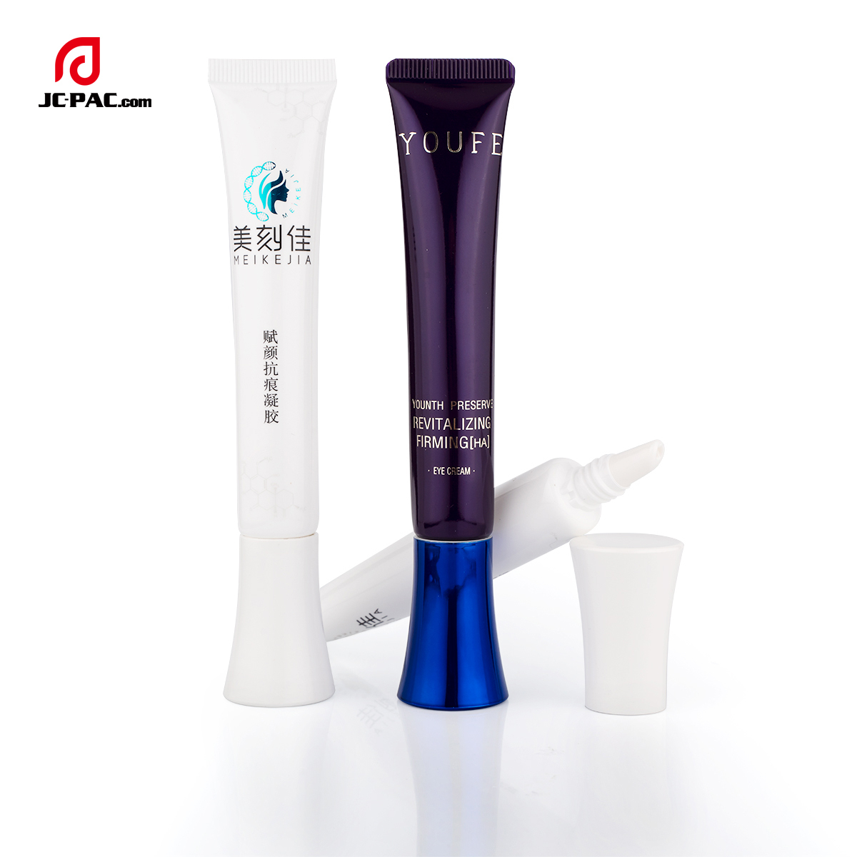10ml 15ml Cosmetic Lip Gloss Lip Balm Container Plastic Soft Tube with Nozzle for Eye Cream Screen Printing Packaging Makeup