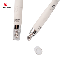 20ml Empty Eye Cream Applicator Tube Cosmetic Eye Cream Tube Packaging With Zinc Alloy Metal Applicator Tip