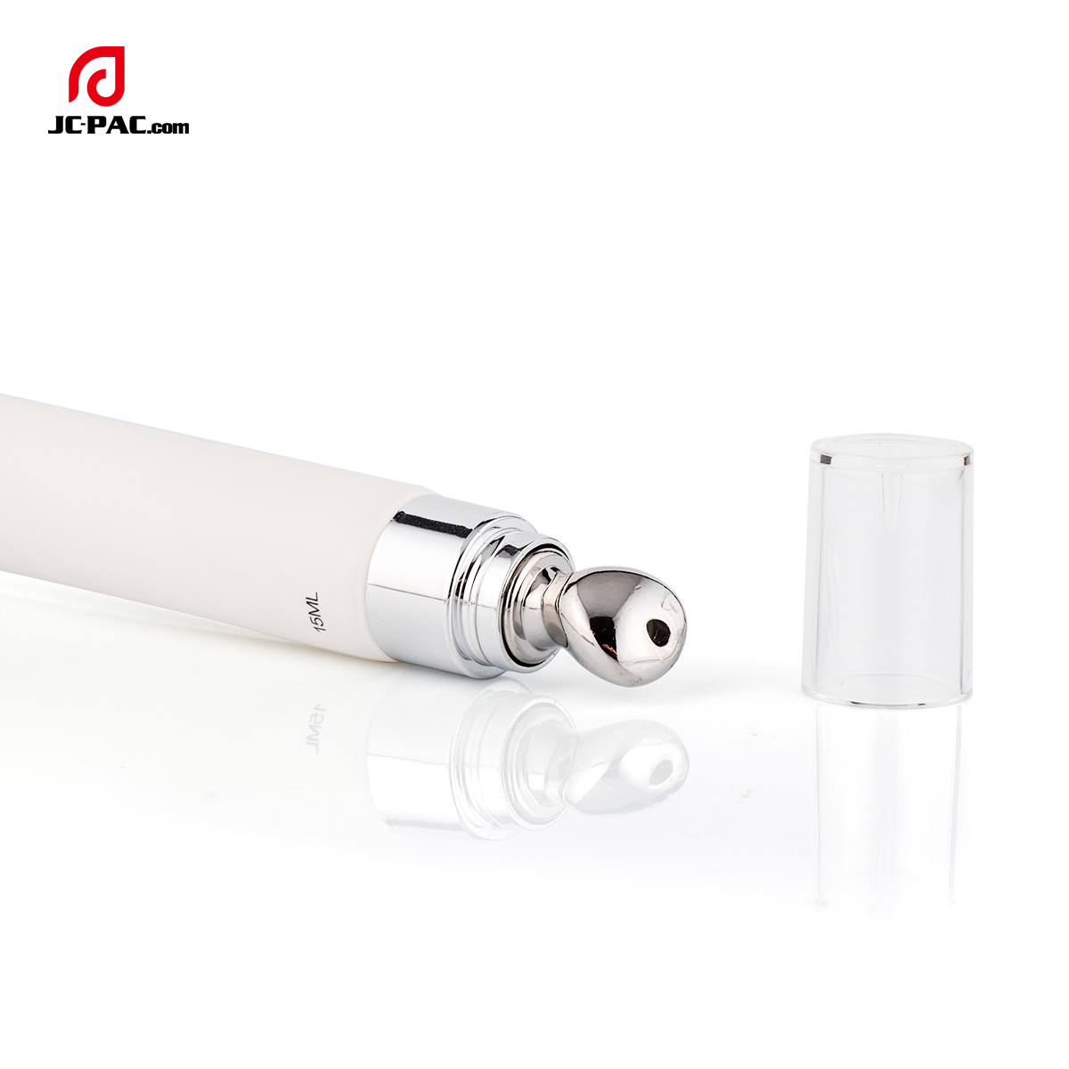 20ml Empty Eye Cream Applicator Tube Cosmetic Eye Cream Tube Packaging With Zinc Alloy Metal Applicator Tip