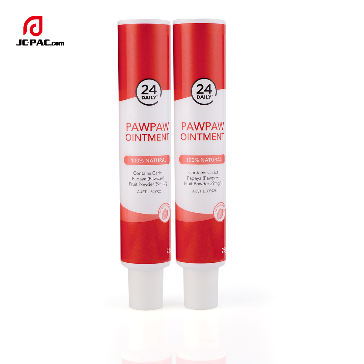 25mm Diameter 30ml Cosmetic Tube Packaging Hot Stamping Serum Cream PE Cosmetic Tube Packaging Offset Printing Customizable Skin Care Tube