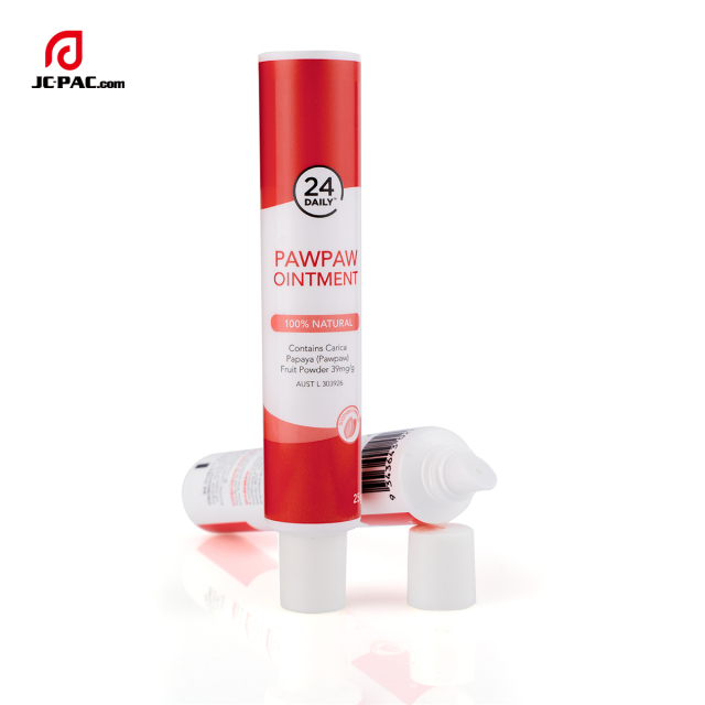 25mm Diameter 30ml Cosmetic Tube Packaging Hot Stamping Serum Cream PE Cosmetic Tube Packaging Offset Printing Customizable Skin Care Tube