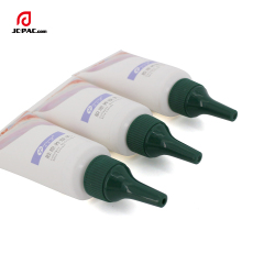 Eco Friendly Recyclable 240ml Central Dispensing Soft Tube Foundation Cosmetic Face Cream Plastic Tubes Twist Lock Cap