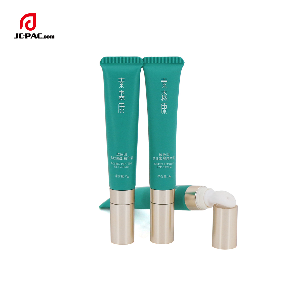 19mm Diameter 10ml 15ml Custom Empty Cosmetic with Ceramic Tead Tubes for Sample Packaging Eye Cream