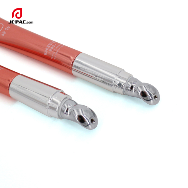 15ml 20ml Vibration Cosmetic Eye Cream Tube With Metal Applicator Eye Serum Lotion Packaging tube