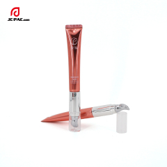 15ml 20ml Vibration Cosmetic Eye Cream Tube With Metal Applicator Eye Serum Lotion Packaging tube