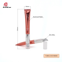 15ml 20ml Vibration Cosmetic Eye Cream Tube With Metal Applicator Eye Serum Lotion Packaging tube