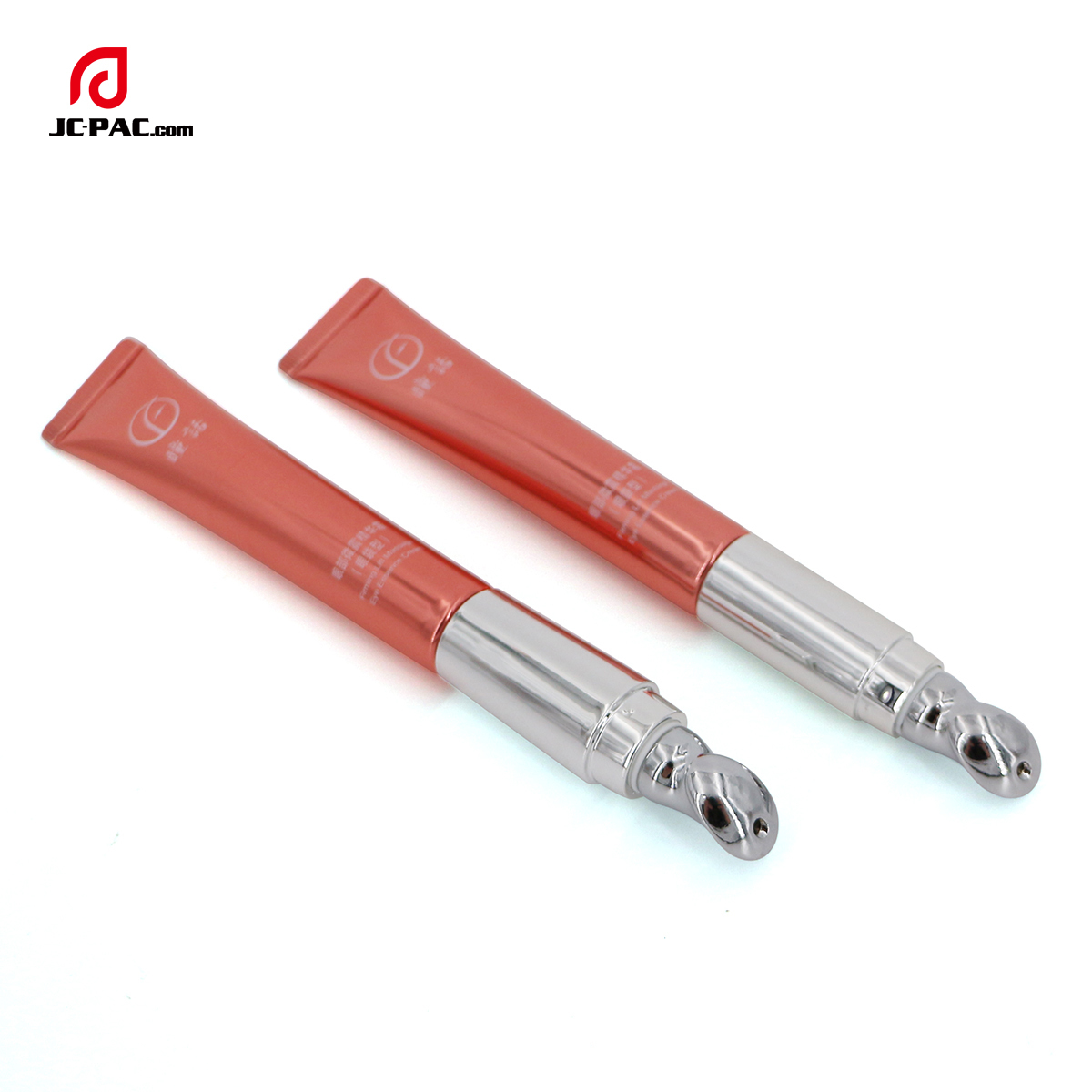 15ml 20ml Vibration Cosmetic Eye Cream Tube With Metal Applicator Eye Serum Lotion Packaging tube