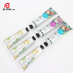 Empty 30ml Hand Cream Tube Package, Custom Design Aluminum Plastic Tube with Octagonal Cap for Hand Cream