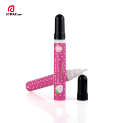 Empty Nail Polish Soft Tube Cosmetic Packing Tube For Cuticle Oil With Auto ON/OFF Control Brush