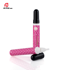 Empty Nail Polish Soft Tube Cosmetic Packing Tube For Cuticle Oil With Auto ON/OFF Control Brush