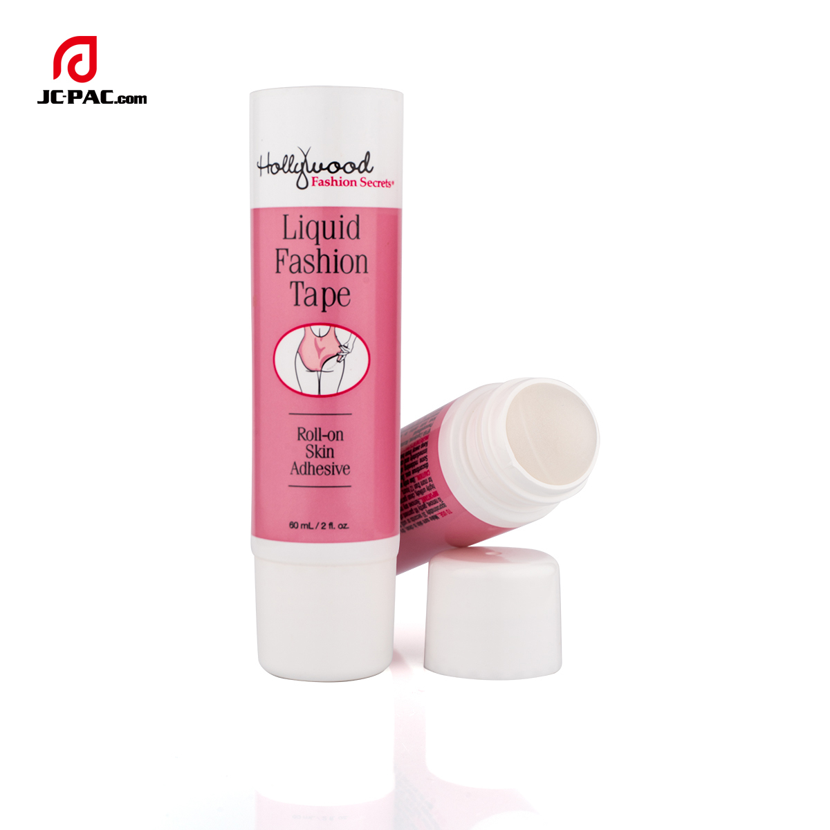 100ml Massage Essential Oil Tube with Plastic Roller Ball Applicators, Deodorant Tube Package