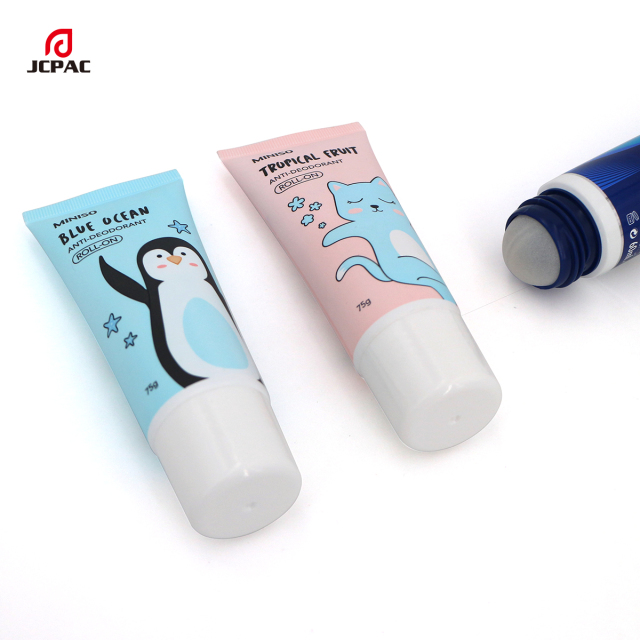 75g Pharmaceutical Cream Tube Packaging Soft Tube With Plastic Ball Ointment Tube For Itching