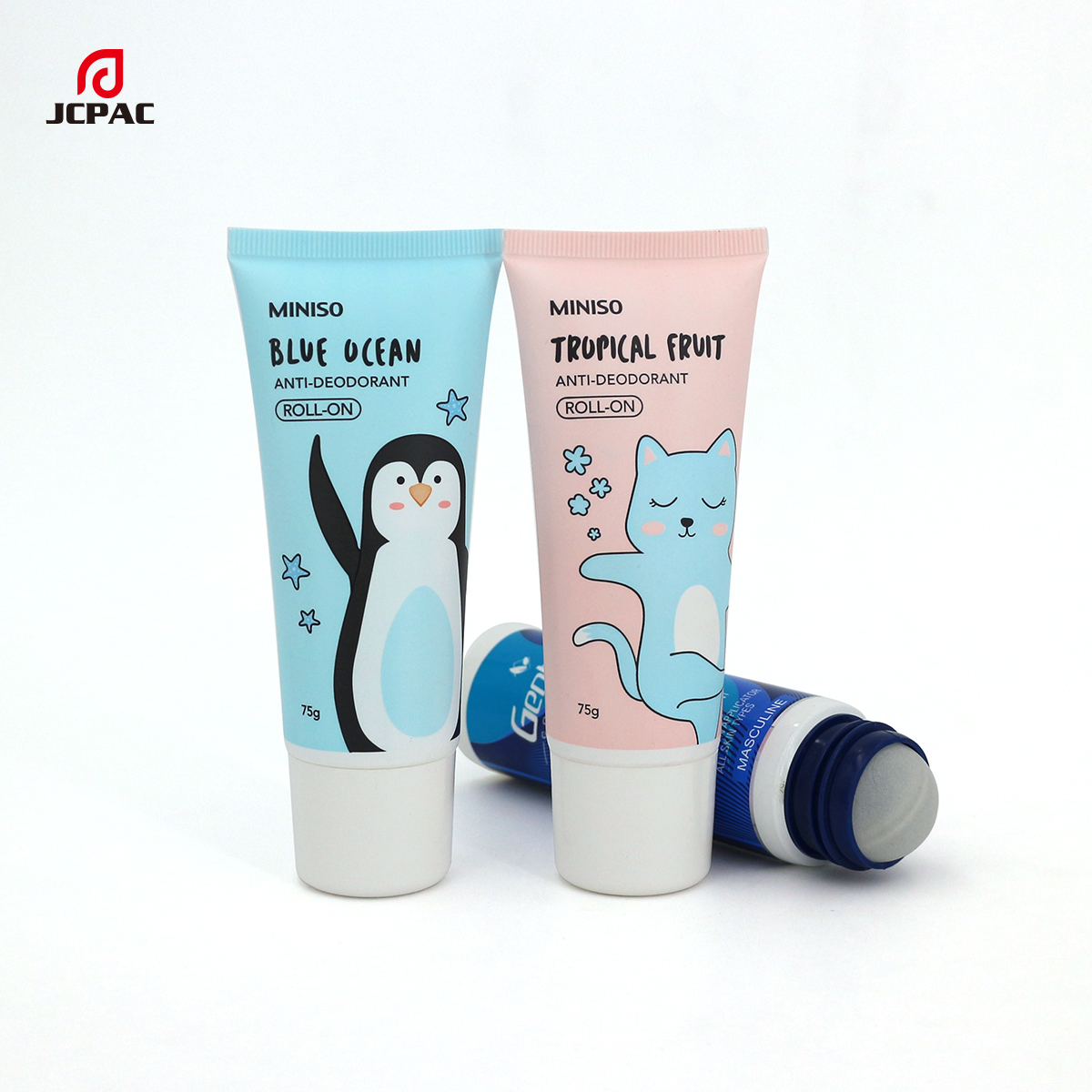 75g Pharmaceutical Cream Tube Packaging Soft Tube With Plastic Ball Ointment Tube For Itching