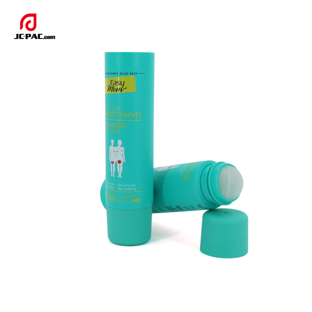50ml Plastic Ball Roll On Anti-Chafing Protection Lotion Tube With Ball Roller Deodorant Container