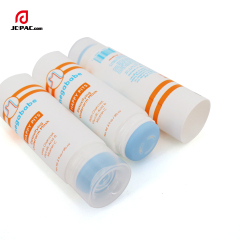 Customizable Empty Deodorant Tube Cosmetic Packaging Rubber Head Applicator Container For Hair Emoving Cream Sunscreen Cream