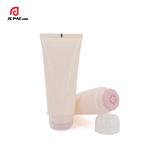 100ml 120ml PE  Plastic Tube Deodorization Container Tube With Body Care Packaging