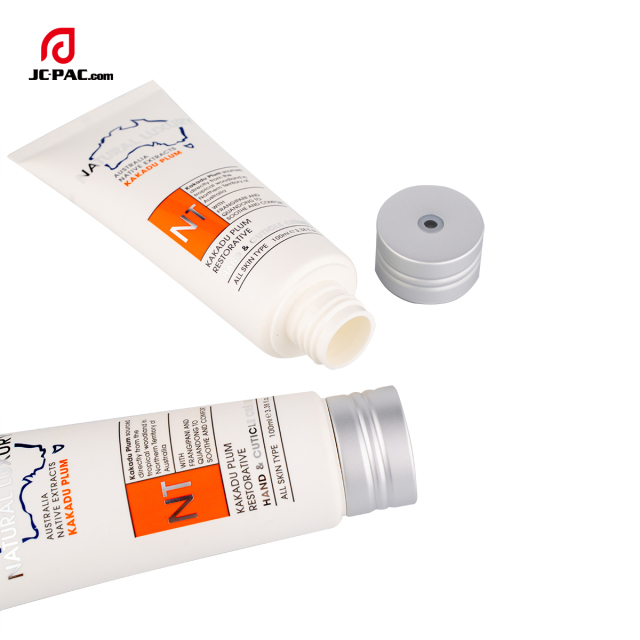 100gr Easy Open Cap Tube Cosmetic Plastic Center Dispense Tube Packaging Sunscreen Lotion