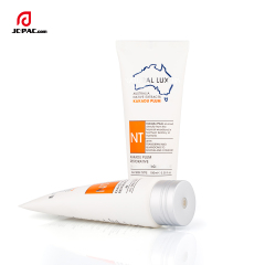 100gr Easy Open Cap Tube Cosmetic Plastic Center Dispense Tube Packaging Sunscreen Lotion