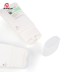 120ml Neck Cream Tube With Silicone Roller Ball On/Off Switcher Massage Lotion Squeeze Tube With Roller Ball Applicator