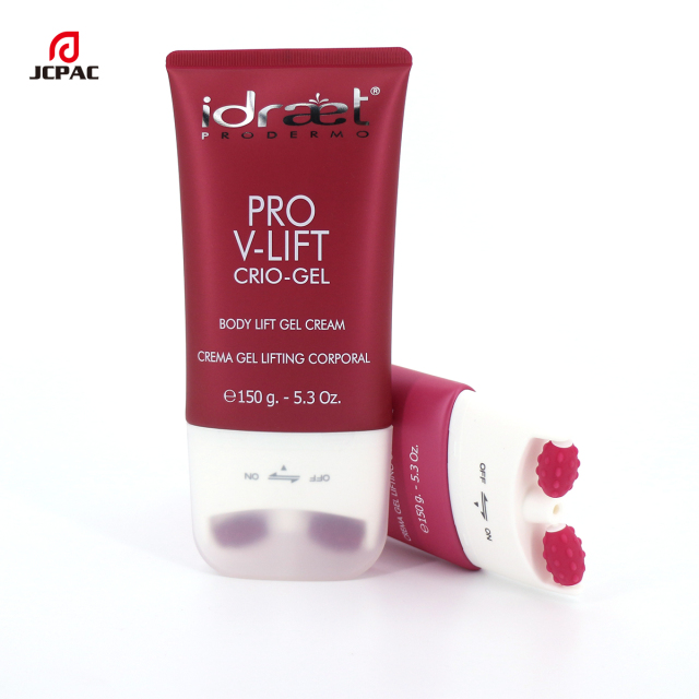 150g Empty Massage Cream Tube With Roller Ball  Body Lift Gel Cream Tube With Roller Ball Applicator