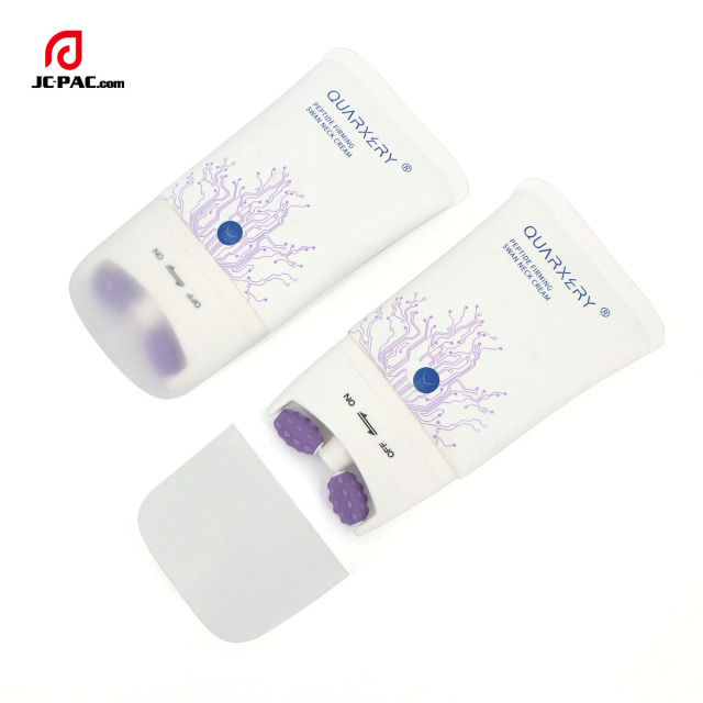 120ml Empty Massage Cream Tube With Roller Ball  Neck Massage Lotion Tube With Roller Ball Applicator