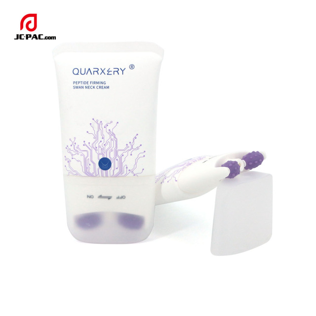 120ml Empty Massage Cream Tube With Roller Ball  Neck Massage Lotion Tube With Roller Ball Applicator