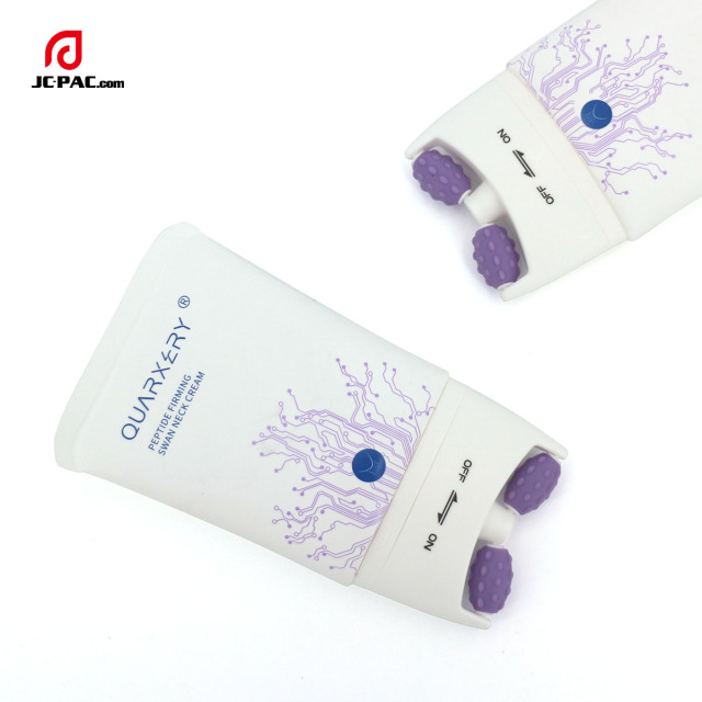 120ml Empty Massage Cream Tube With Roller Ball  Neck Massage Lotion Tube With Roller Ball Applicator