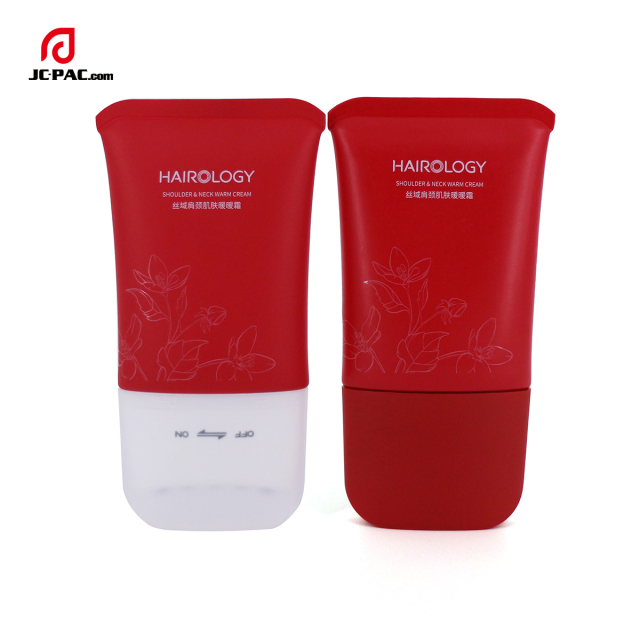 Customized Empty Massage Body Lotion Cream With 5 Roller Metal Ball  100ml 120ml 150ml Plastic Tube With Roller Ball Applicator
