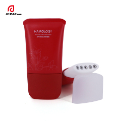 Customized Empty Massage Body Lotion Cream With 5 Roller Metal Ball  100ml 120ml 150ml Plastic Tube With Roller Ball Applicator