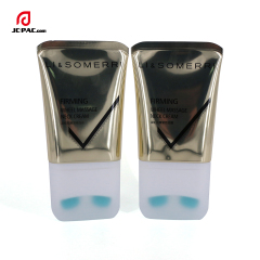 High Glossy Aluminum Plastic Tube With Roller Ball  Silicone Roller Ball On Firming Wheel Massage Neck Cream Tube