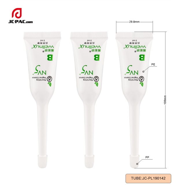 5ML 10ML Pharmaceutical Super Long Nozzle PE Lubricant Tube Vaginal Gel Packaging Tube
