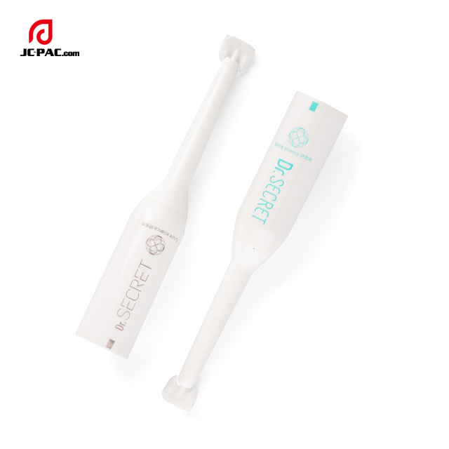 D19mm Round 5ml 10ml Super Long Nozzle Pharmaceutical Use PE Tube Squeezable Plastic Tube Vaginal Gel Tube