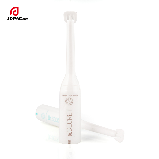 D19mm Round 5ml 10ml Super Long Nozzle Pharmaceutical Use PE Tube Squeezable Plastic Tube Vaginal Gel Tube