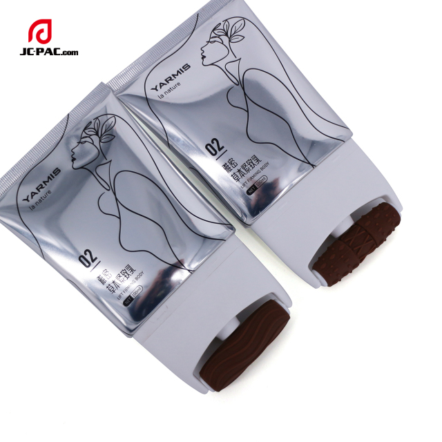 100g Aluminum Plastic Tube With Roller Ball  Roller Ball On Body Massage Lotion Cream Tube