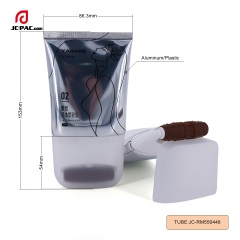 100g Aluminum Plastic Tube With Roller Ball  Roller Ball On Body Massage Lotion Cream Tube