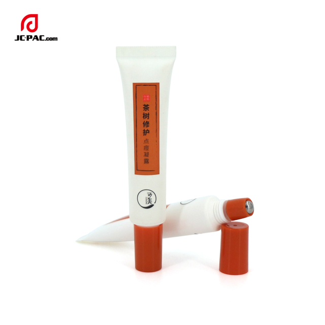 D19mm Empty Plastic Soft Tube For Anti-Acne Gel 15g Skin Care Plastic Tube With  Roller Ball