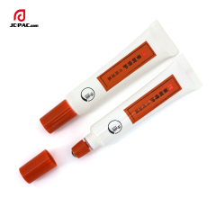 D19mm Empty Plastic Soft Tube For Anti-Acne Gel 15g Skin Care Plastic Tube With  Roller Ball