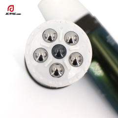 150ml Electric Vibration Stainless Steel Roller Soft Tube For Body Massage Lotion Body Personal Care Tube Firming Gel Container Tube