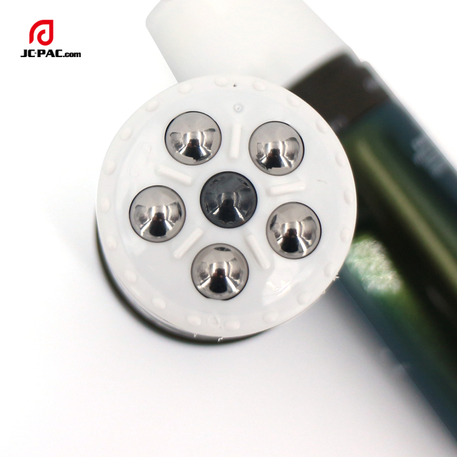 150ml Electric Vibration Stainless Steel Roller Soft Tube For Body Massage Lotion Body Personal Care Tube Firming Gel Container Tube