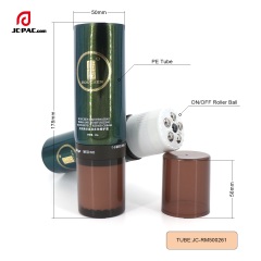 150ml Electric Vibration Stainless Steel Roller Soft Tube For Body Massage Lotion Body Personal Care Tube Firming Gel Container Tube