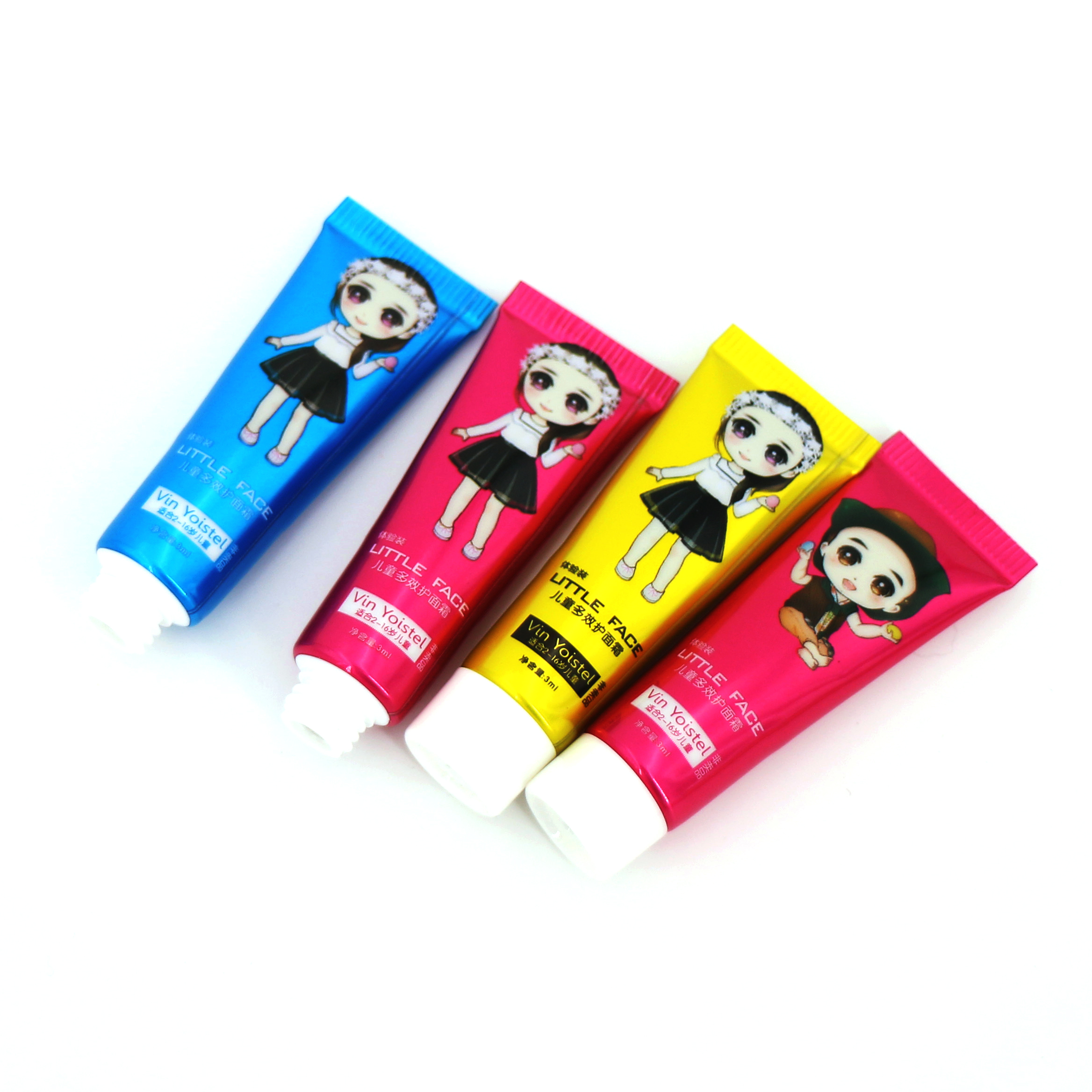 16mm Diameter OEM Private Label ABL Material 3g 5g Small Aluminum Plastic Laminated Toothpaste Empty Tube Packaging